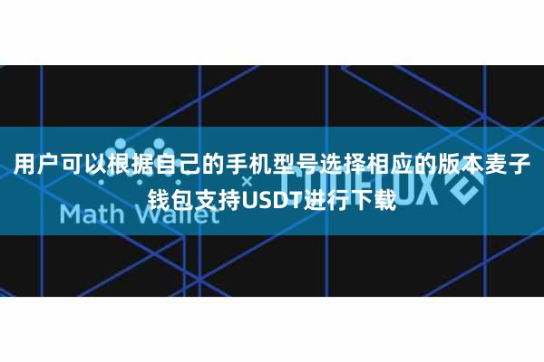 用户可以根据自己的手机型号选择相应的版本麦子钱包支持USDT进行下载